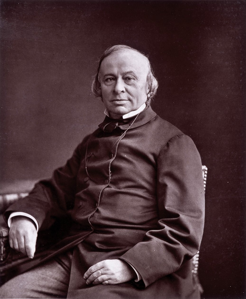 Portrait of Edouard René Lefebvre de Laboulaye (1811-1883), French Lawyer and Politician. by Unknown photographer