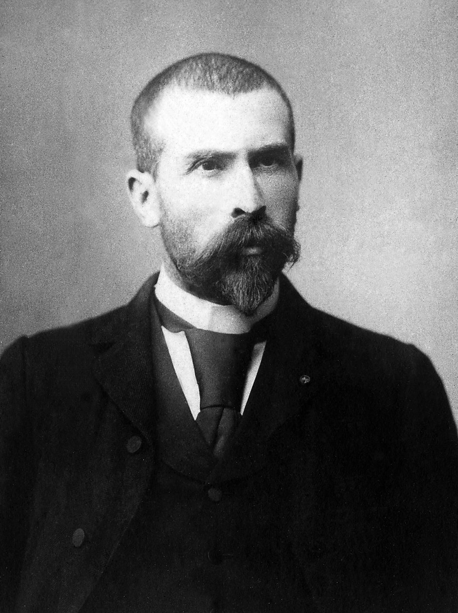 Portrait of Emile Roux (1853-1933), French physician and biologist. by Unknown photographer