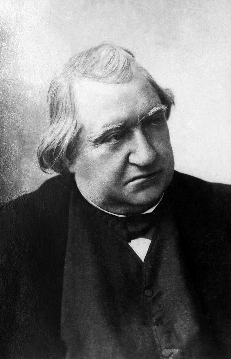 Portrait of Ernest Renan (1823-1892), French philologist and writer by Unknown photographer
