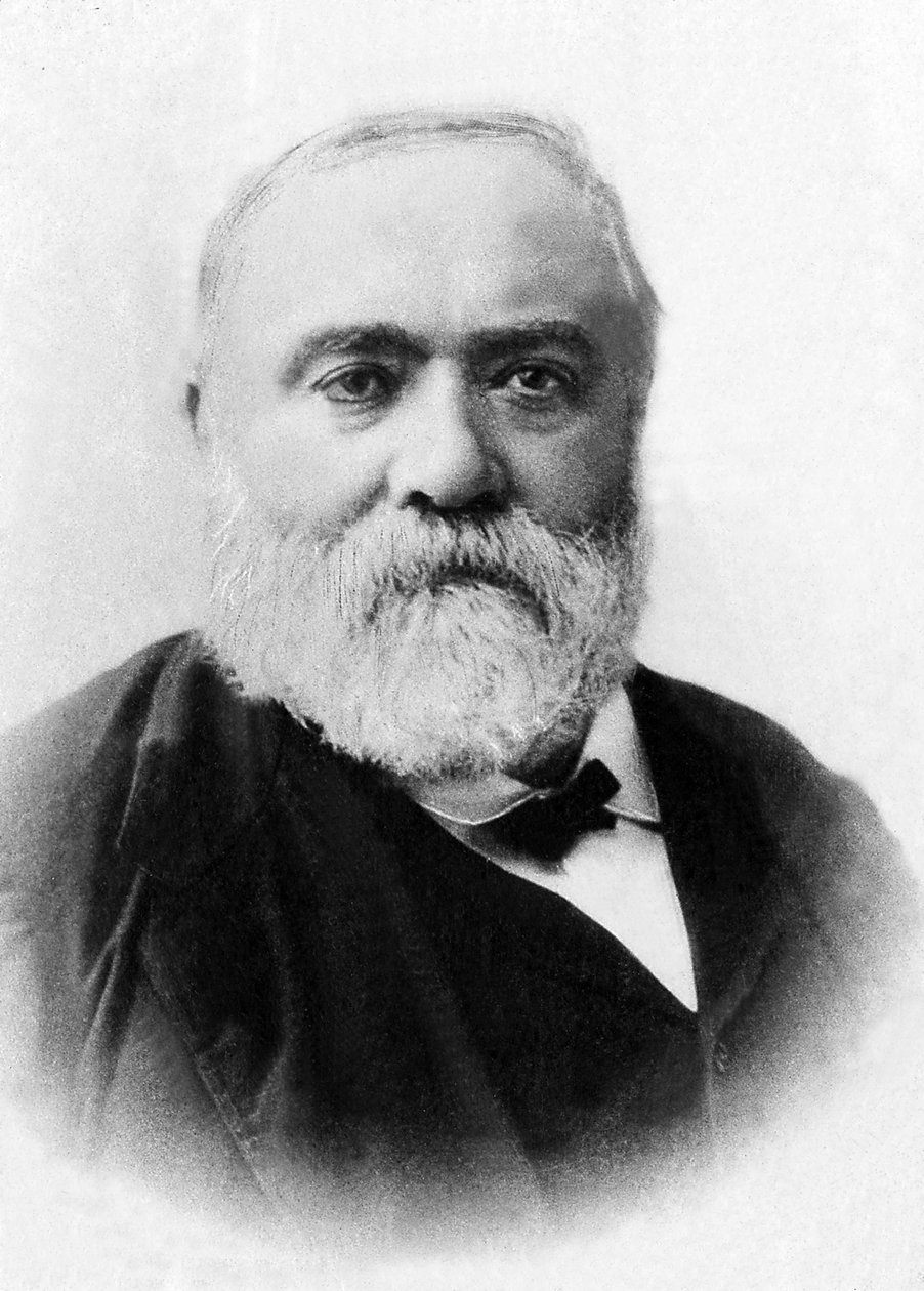 Portrait of Francisque Sarcey, French Journalist by Unknown photographer
