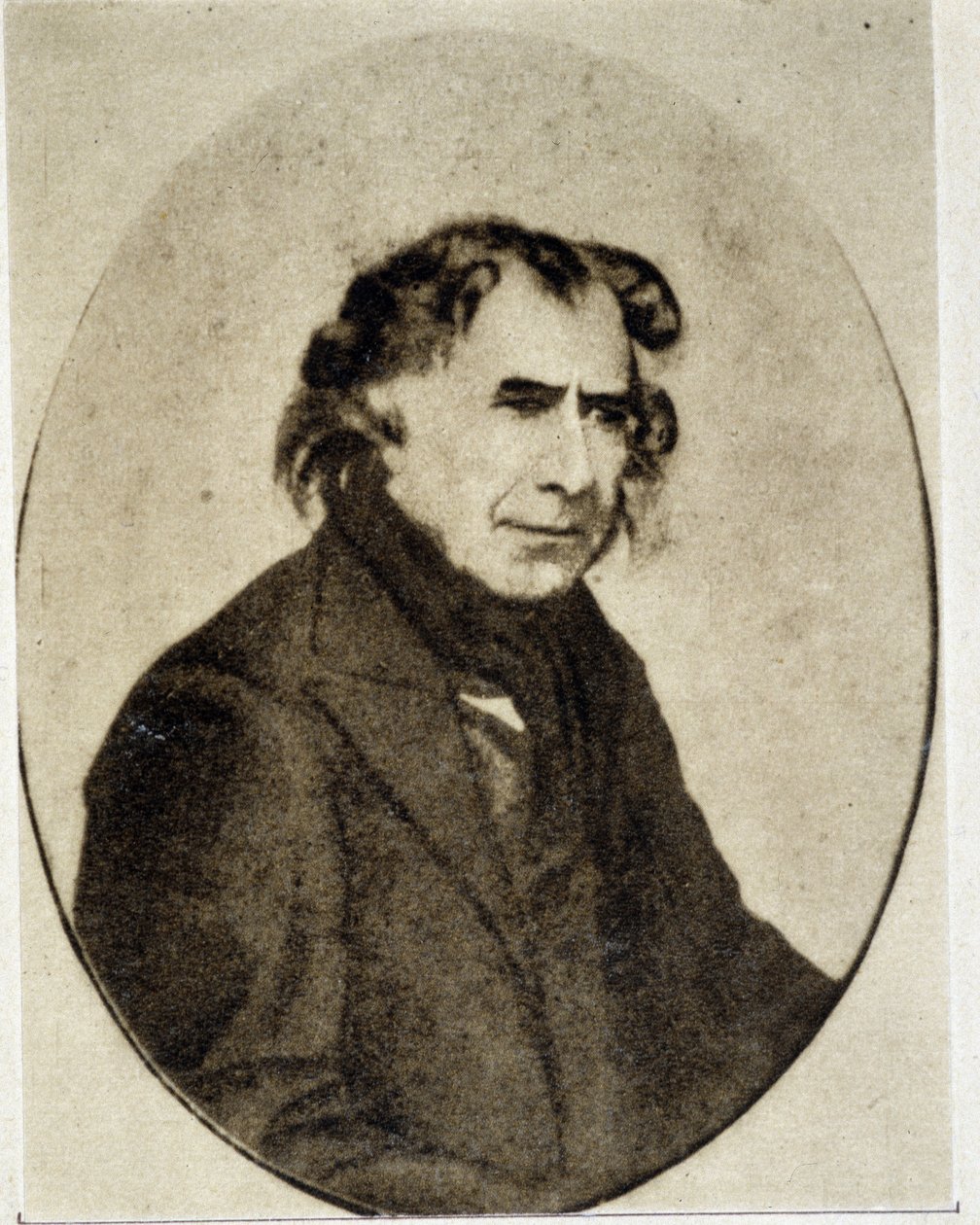 Portrait of François Arago (1786 - 1853) in 1853 by Unknown photographer