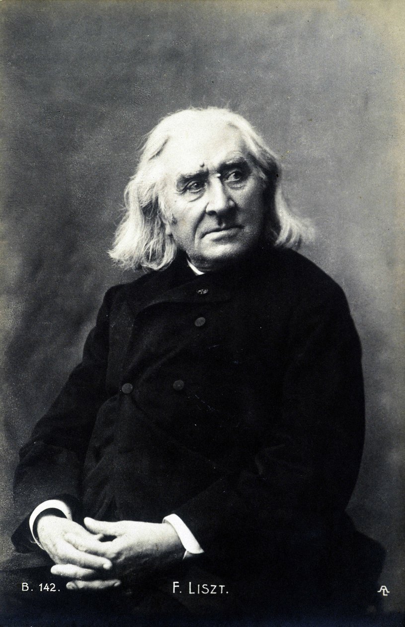 Portrait of Franz Liszt by Unknown photographer