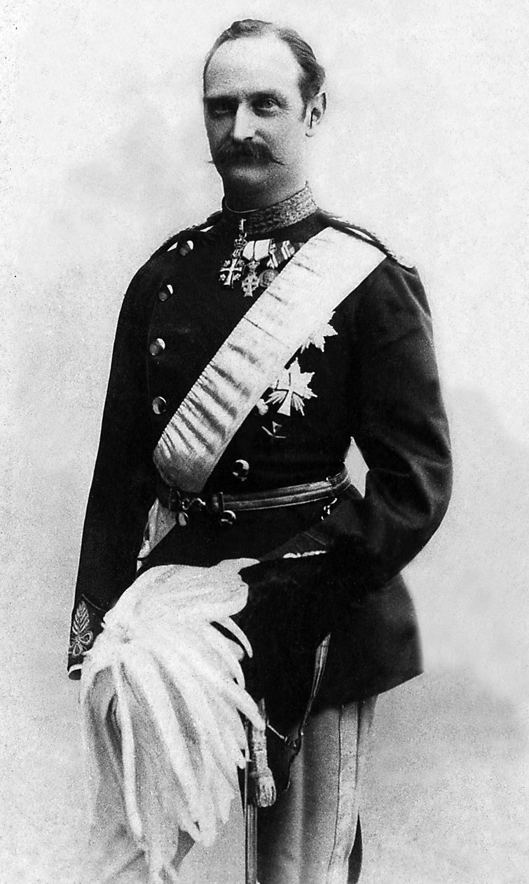 Portrait of Frederic von Oldenburg (1843-1912) known as Frederic VIII, King of Denmark from 1906 to 1912 by Unknown photographer