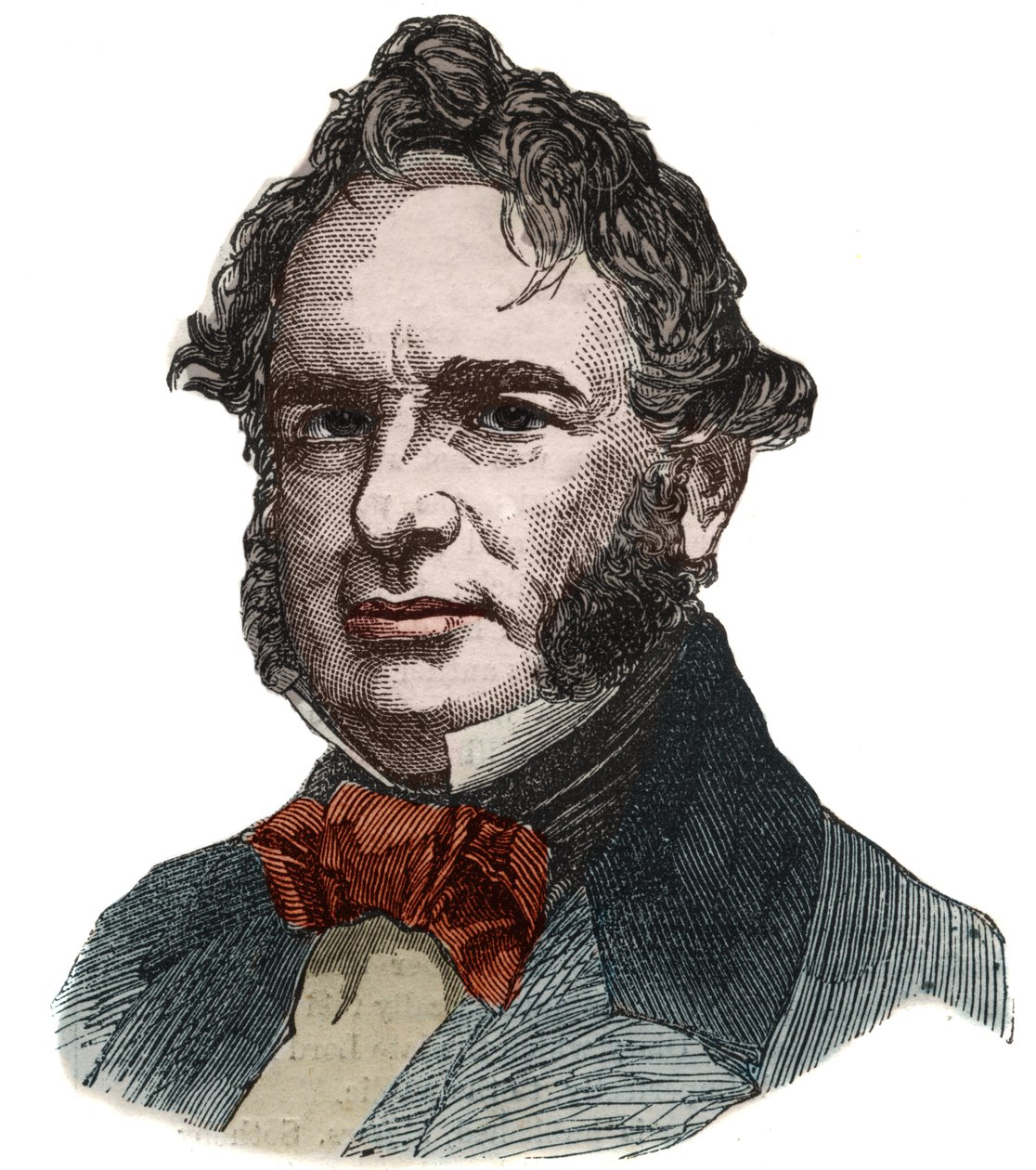 Portrait of Henry Wadsworth Longfellow, American poet. by Unknown photographer