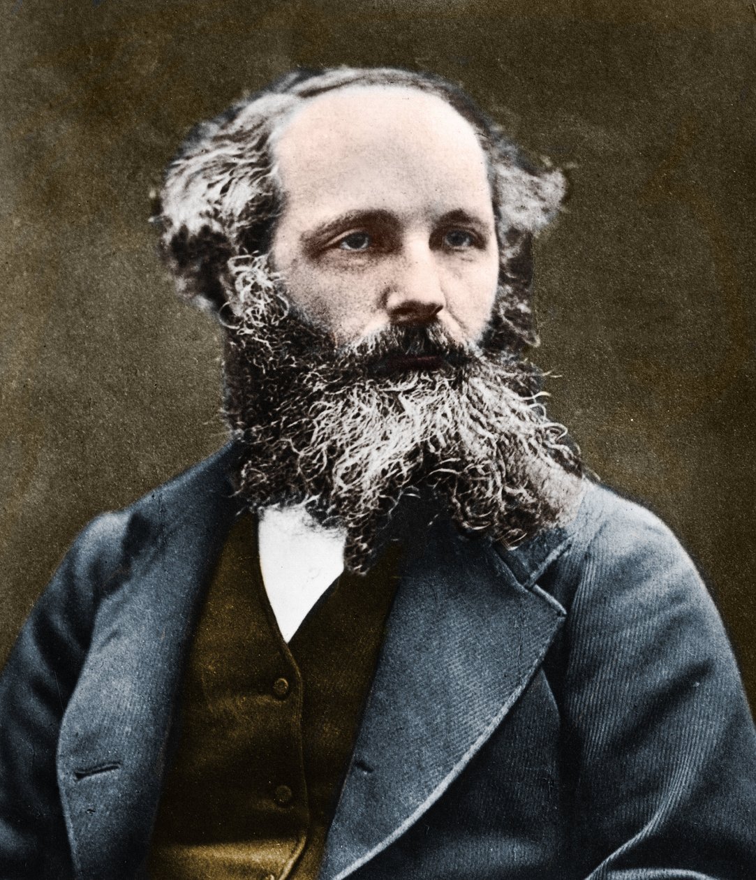 Portrait of James Clerk Maxwell, Scottish physicist by Unknown photographer