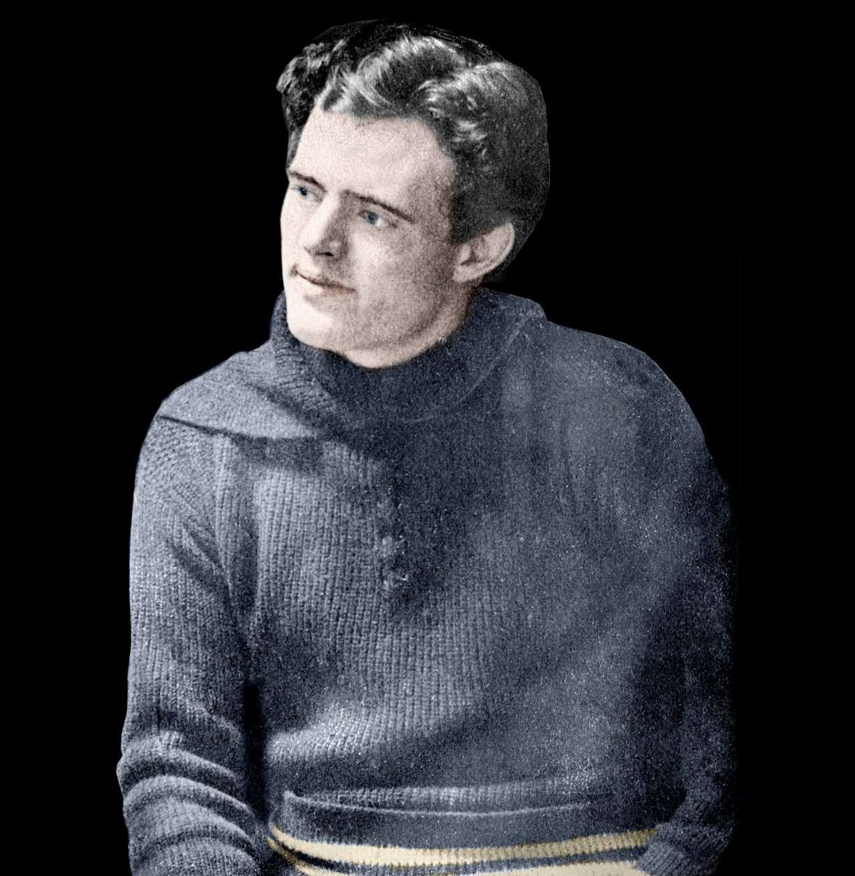 Portrait of Jack London, American novelist by Unknown photographer
