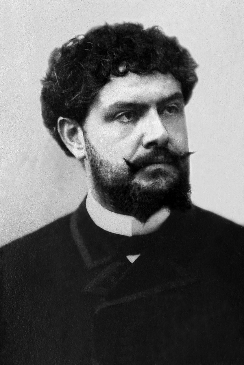 Portrait of Jean Richepin, French Poet, Writer and Novelist by Unknown photographer