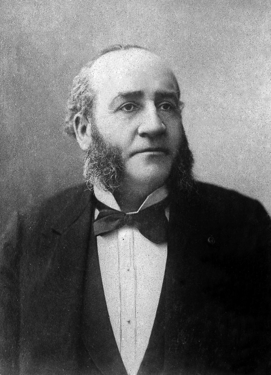 Portrait of Jules-Émile Péan (1830-1898), Surgeon at Saint-Louis Hospital by Unknown photographer