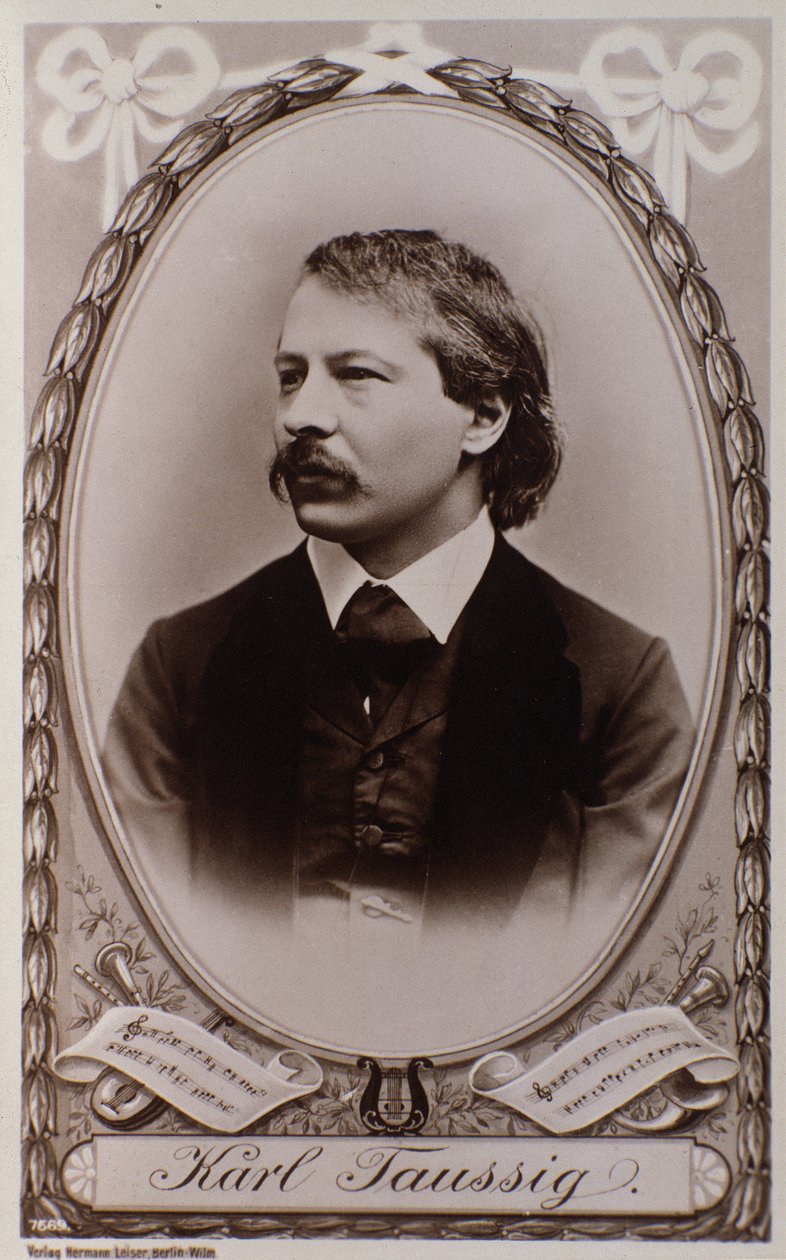 Portrait of Karl Taussig (engraving) by Unknown photographer