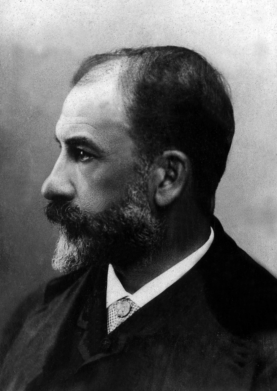 Portrait of Leon Joseph Florentin Bonnat (1833-1922), French academic painter by Unknown photographer