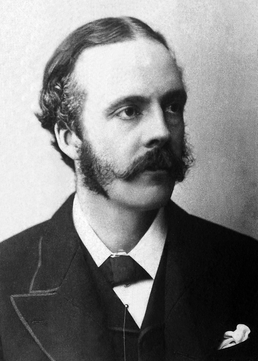 Portrait of Lord Arthur James Balfour, British politician. by Unknown photographer