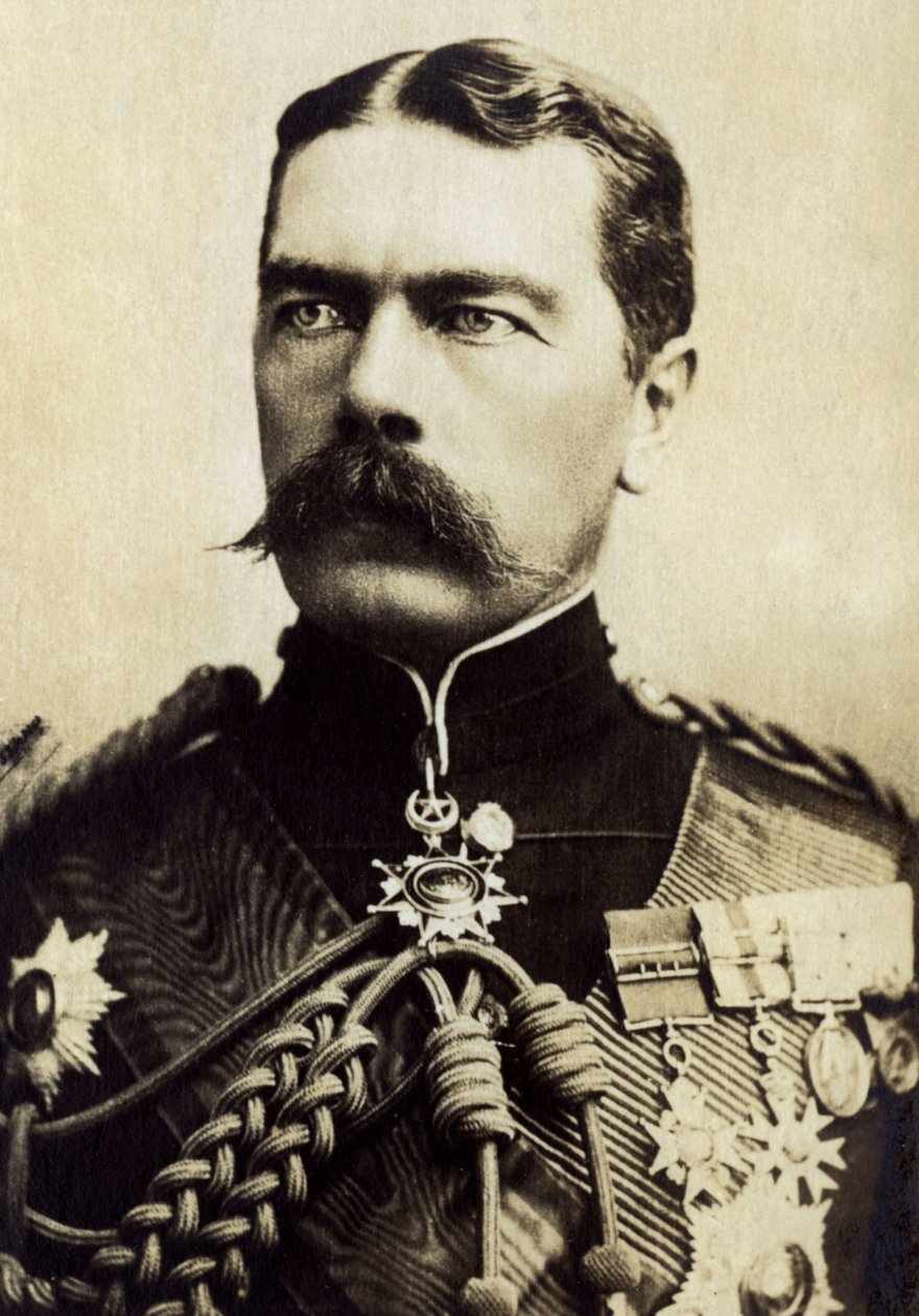 Portrait of Lord Kitchener of Khartoum (1850-1916), English military by Unknown photographer