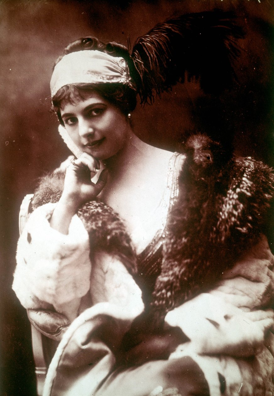 Portrait of Mata Hari (1876-1917), Dutch dancer and adventurer by Unknown photographer