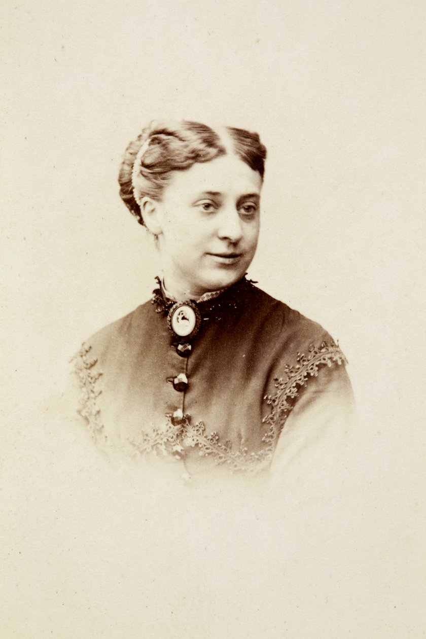 Portrait of Miss Dunlop by Unknown photographer