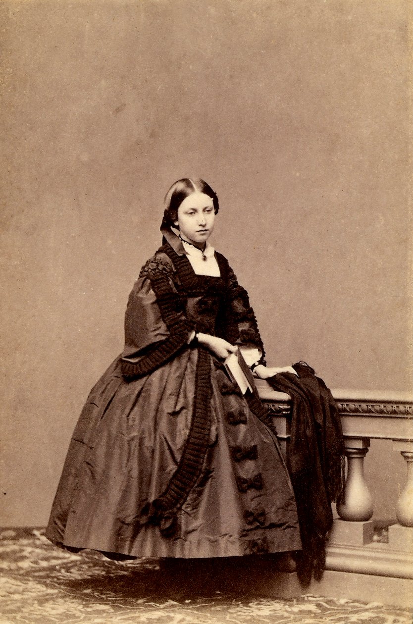 Portrait of Princess Helen of England, future princess of Schleswig-Holstein by Unknown photographer