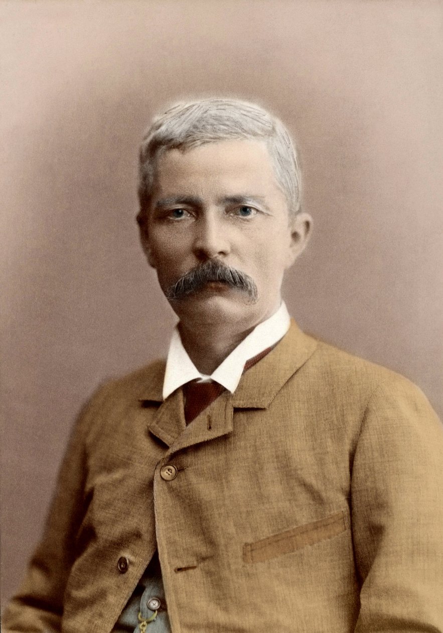 Portrait of Sir Henry Morton Stanley (born John Rowlands) (1841-1904), Welsh journalist and explorer by Unknown photographer