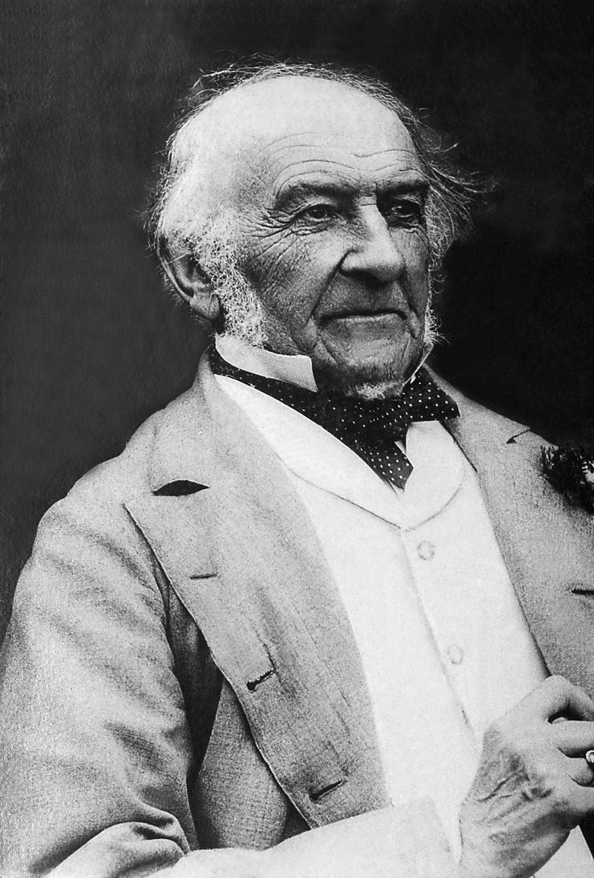 Portrait of William Ewart Gladstone (1809-1898), British Prime Minister and politician by Unknown photographer