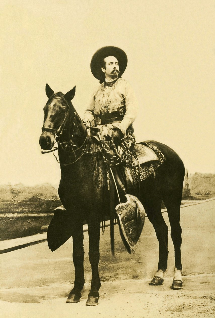 Portrait of William Frederic Cody (Buffalo Bill) by Unknown photographer