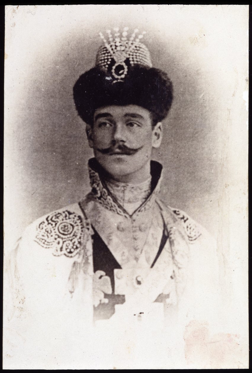 Portrait of Youssoupov, late 19th century by Unknown photographer