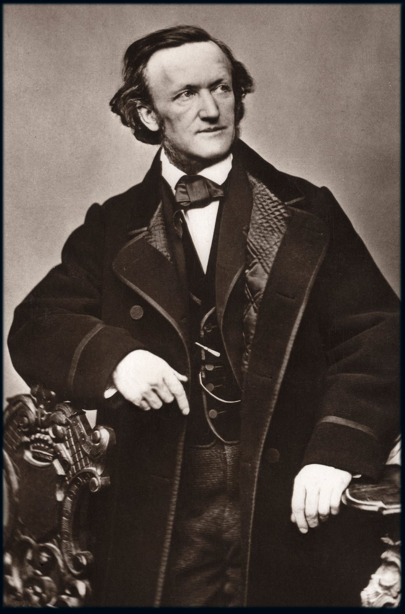 Portrait of Richard Wagner, German composer by Unknown photographer