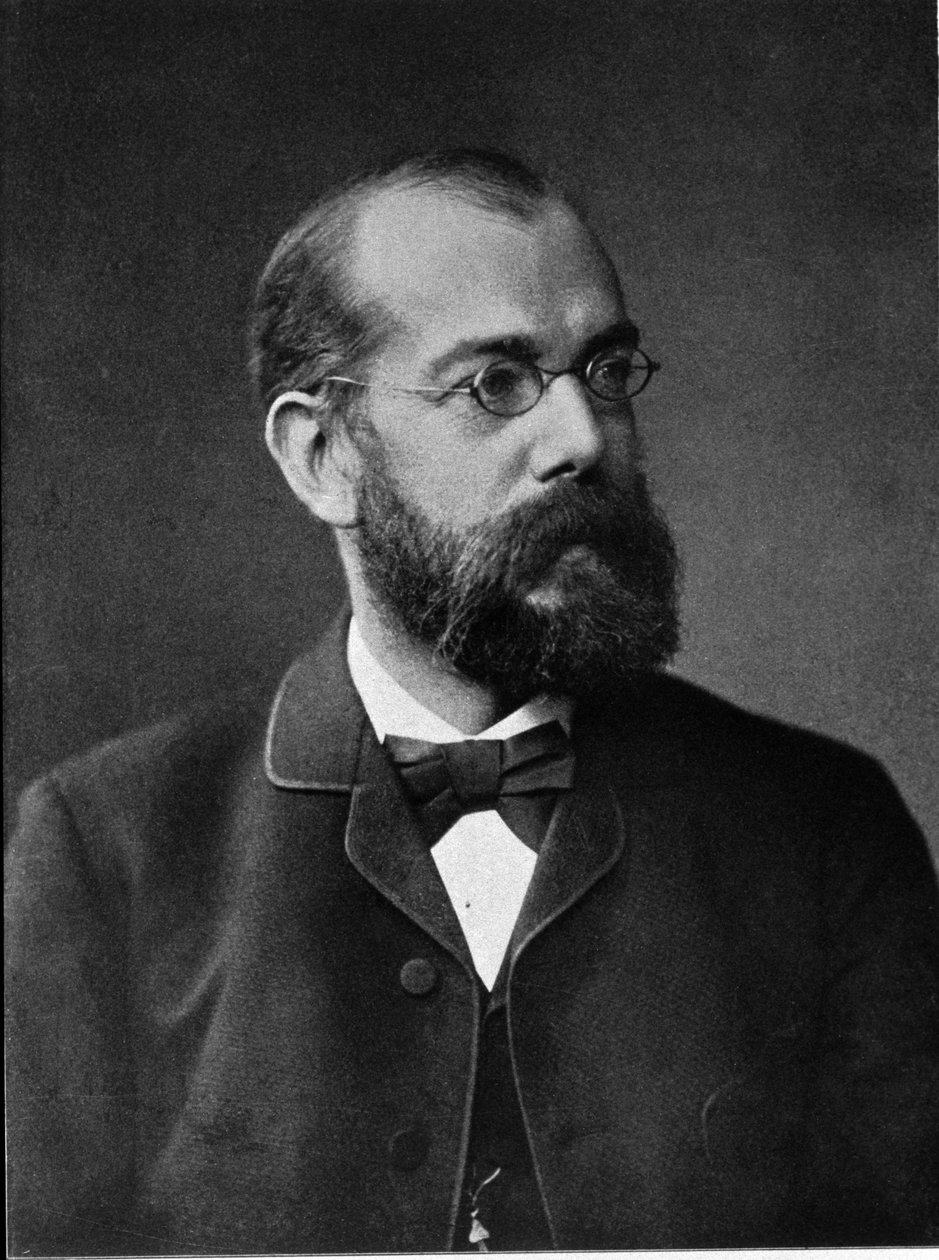 Portrait of the German doctor Robert Koch (1843-1910) by Unknown photographer