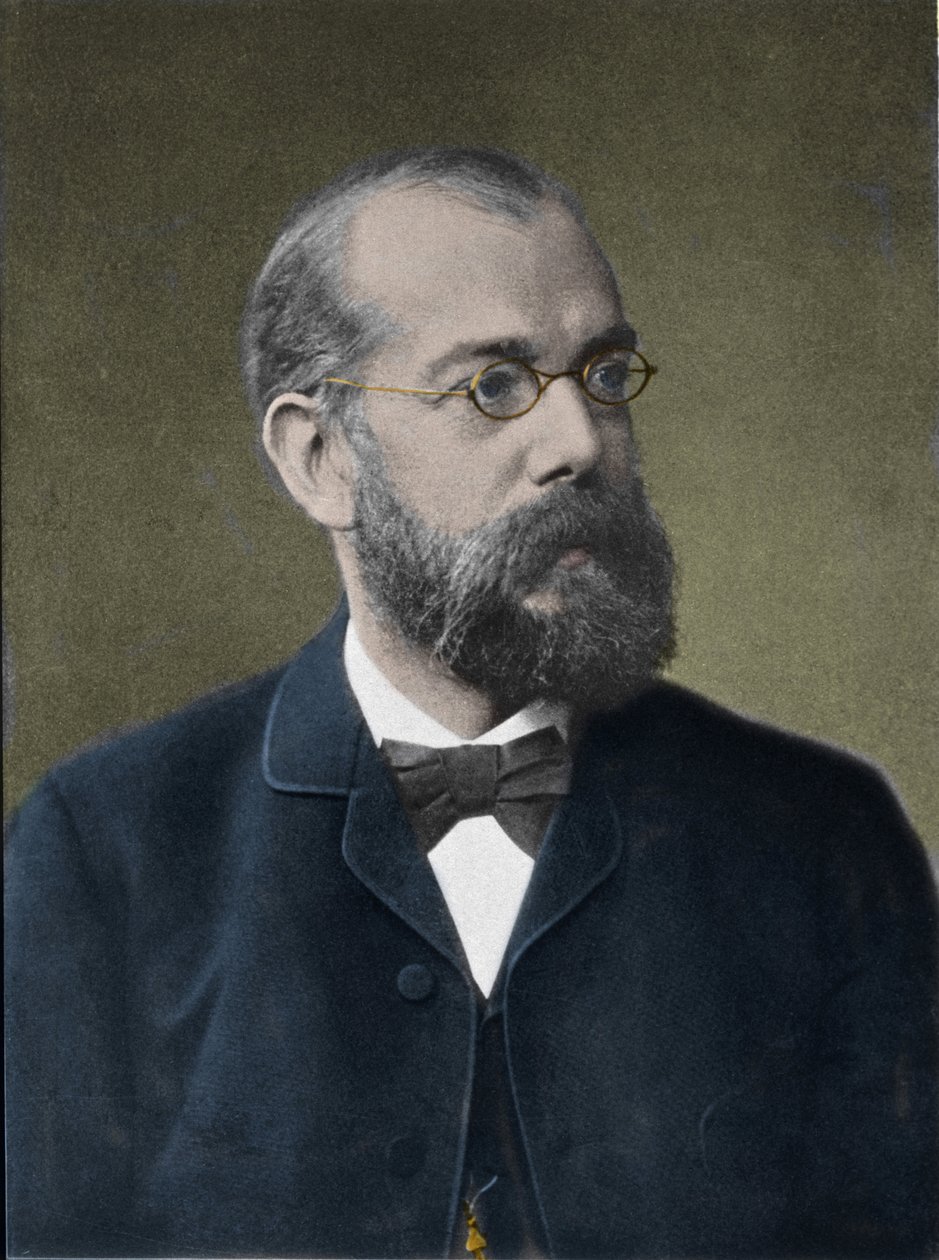 Portrait of the German doctor Robert Koch by Unknown photographer