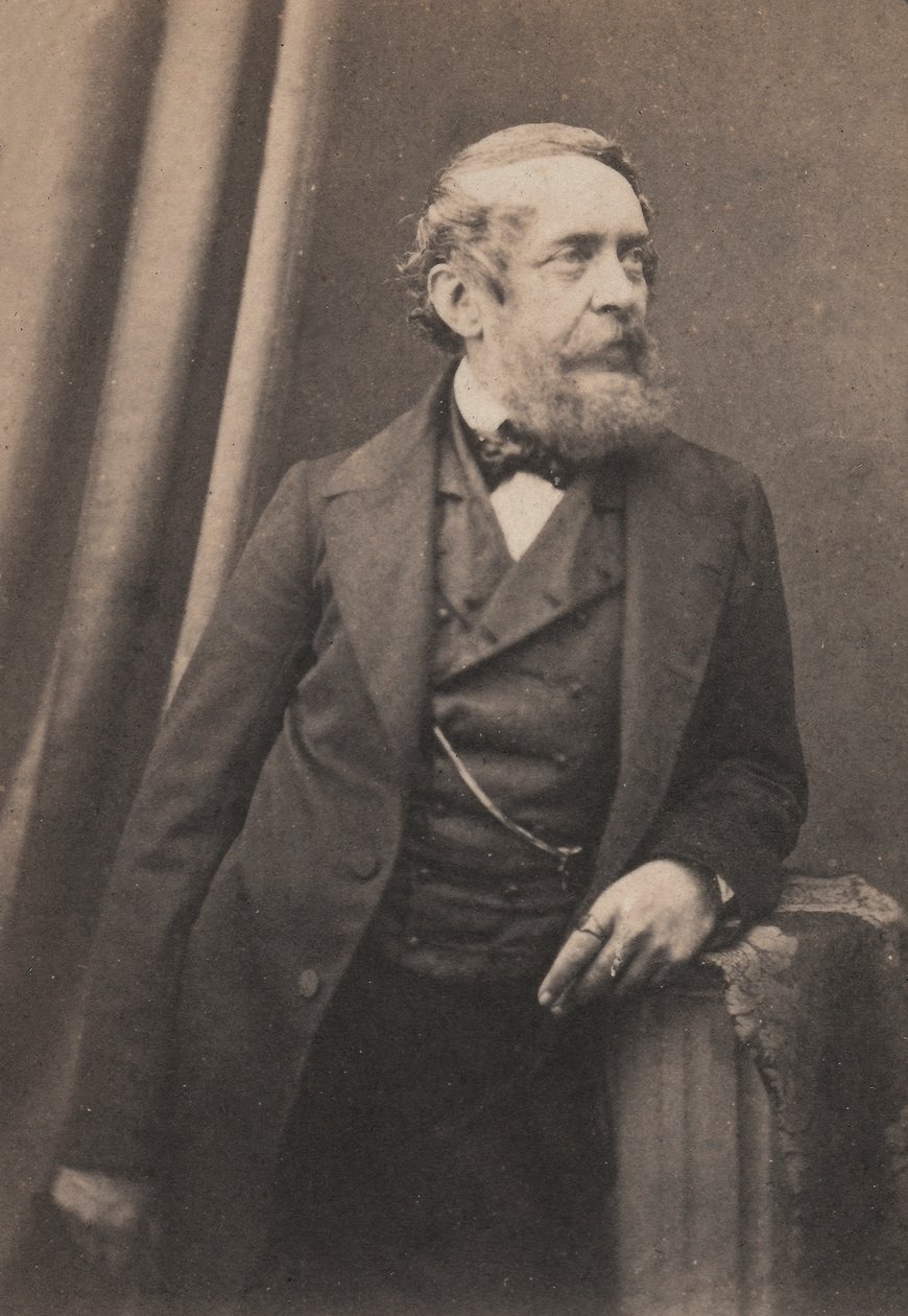 Portrait of the Hungarian politician Lajos Kossuth by Unknown photographer