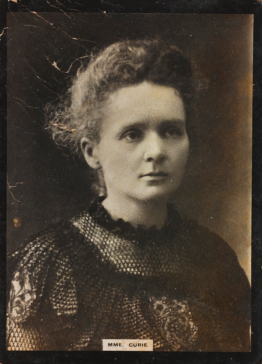 Portrait of Marie Skłodowska-Curie by Unknown photographer