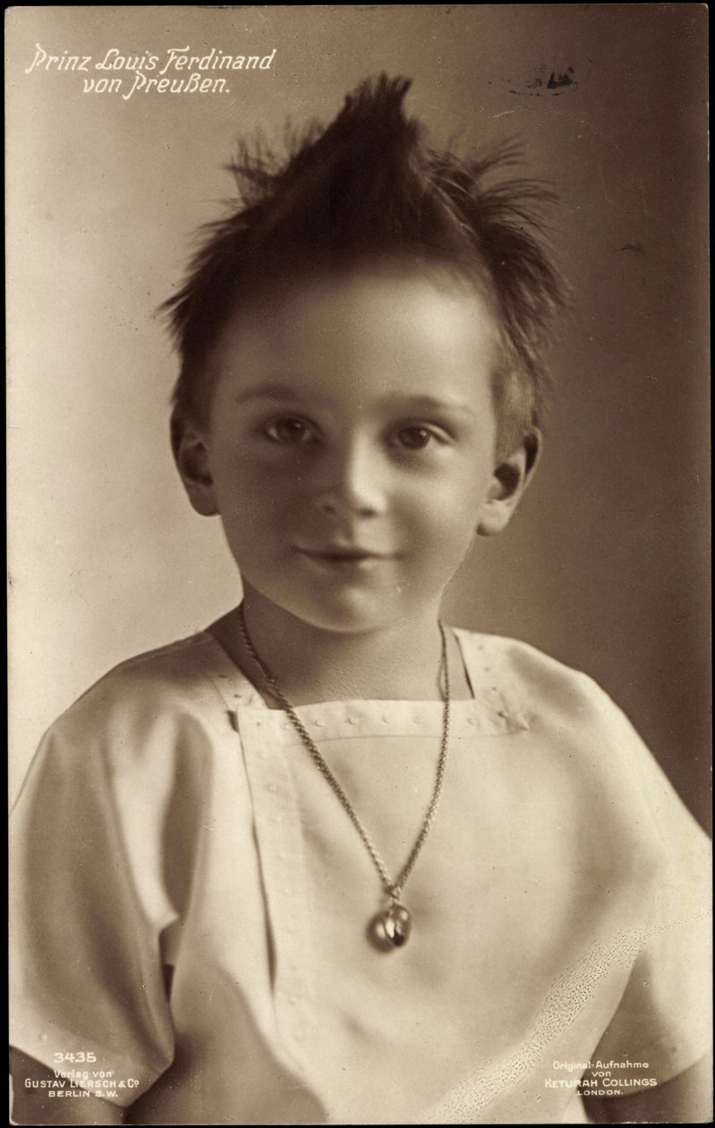 Prince Louis Ferdinand of Prussia by Unknown photographer