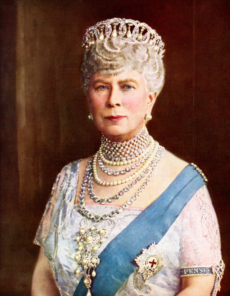 Queen Mary, consort of King George V by Unknown photographer