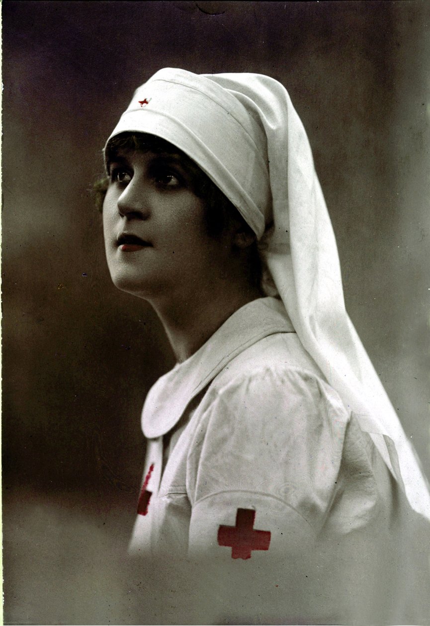 Red Cross Nurse, World War I by Unknown photographer