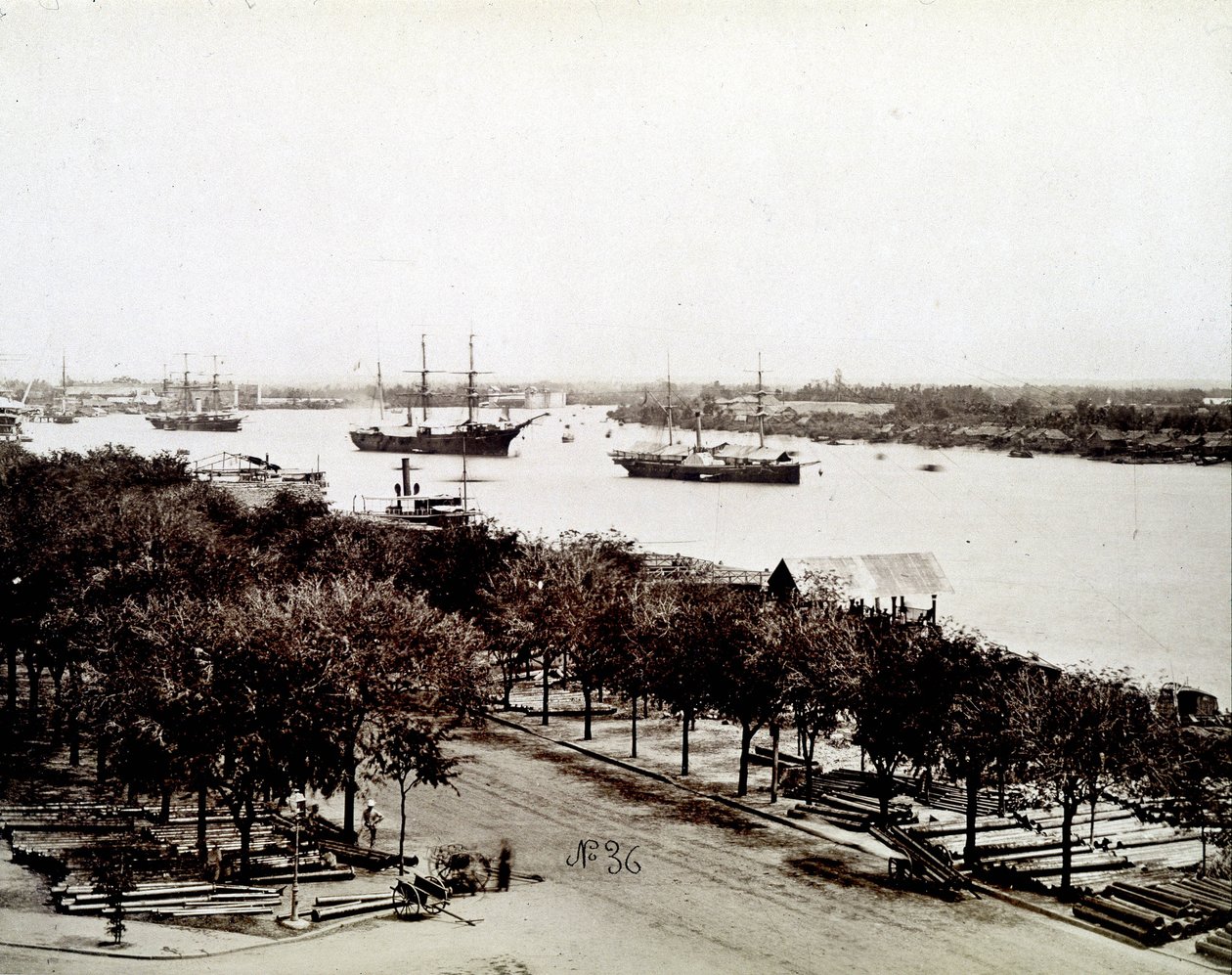 Saigon River, Vietnam by Unknown photographer