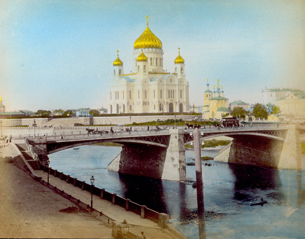 Temple of Christ Our Saviour, Moscow by Unknown photographer