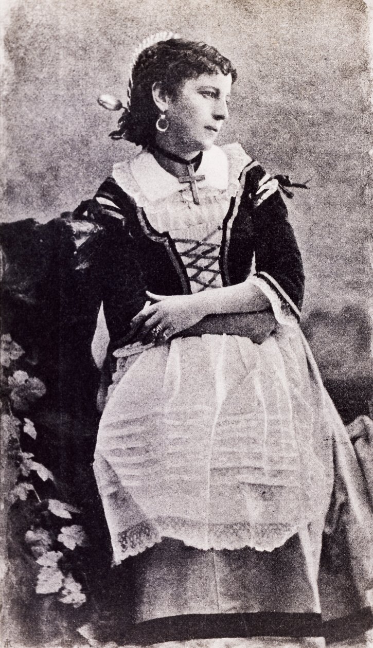 Teresina Brambilla wearing stage costume by Unknown photographer