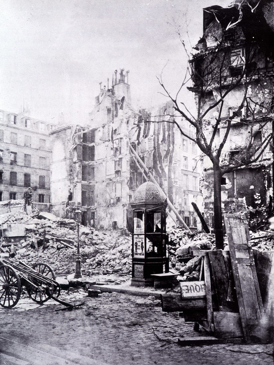 The great works of Paris: the corner of Rue Royal and Rue du Faubourg Saint-Antoine by Unknown photographer