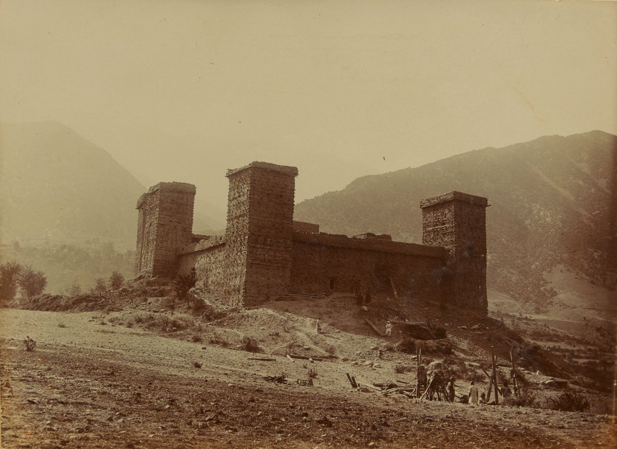 View of Chitral Fort by Unknown photographer