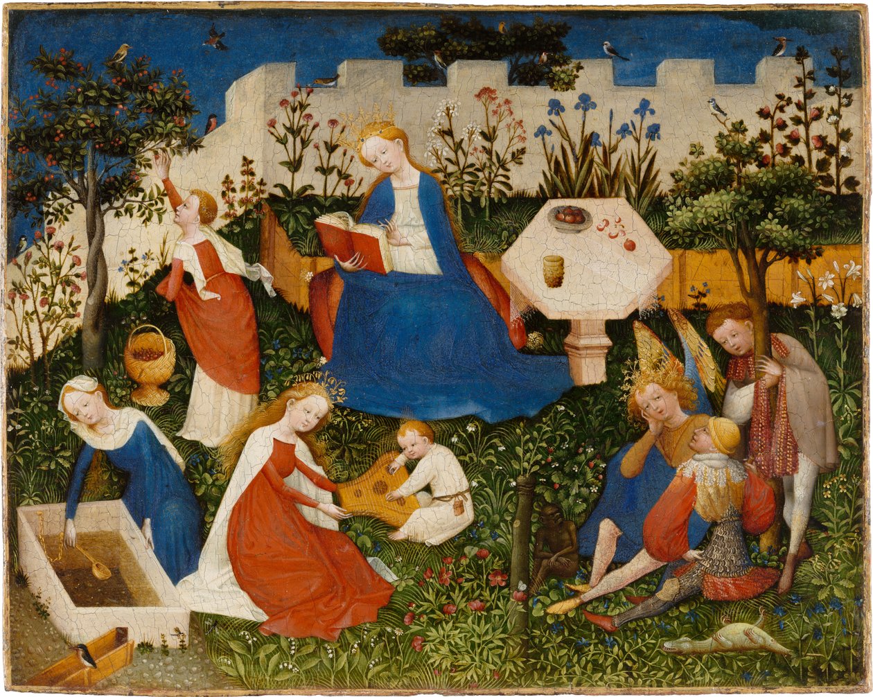 The Little Garden of Paradise by Upper Rheinish Master