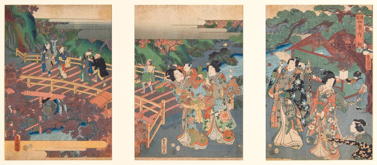 Autumn, early 1850s by Utagawa Kunisada