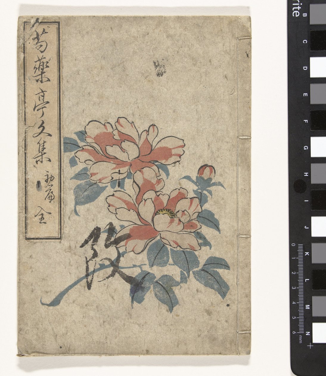 Anthology of Peonies by Utagawa (school of)