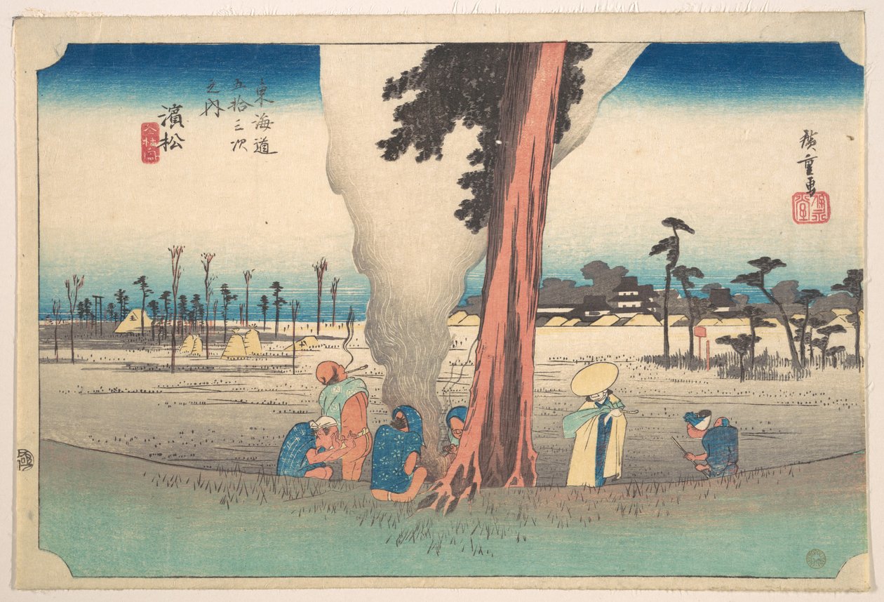 Hamamatsu, Toko no Zu by Utagawa Hiroshige