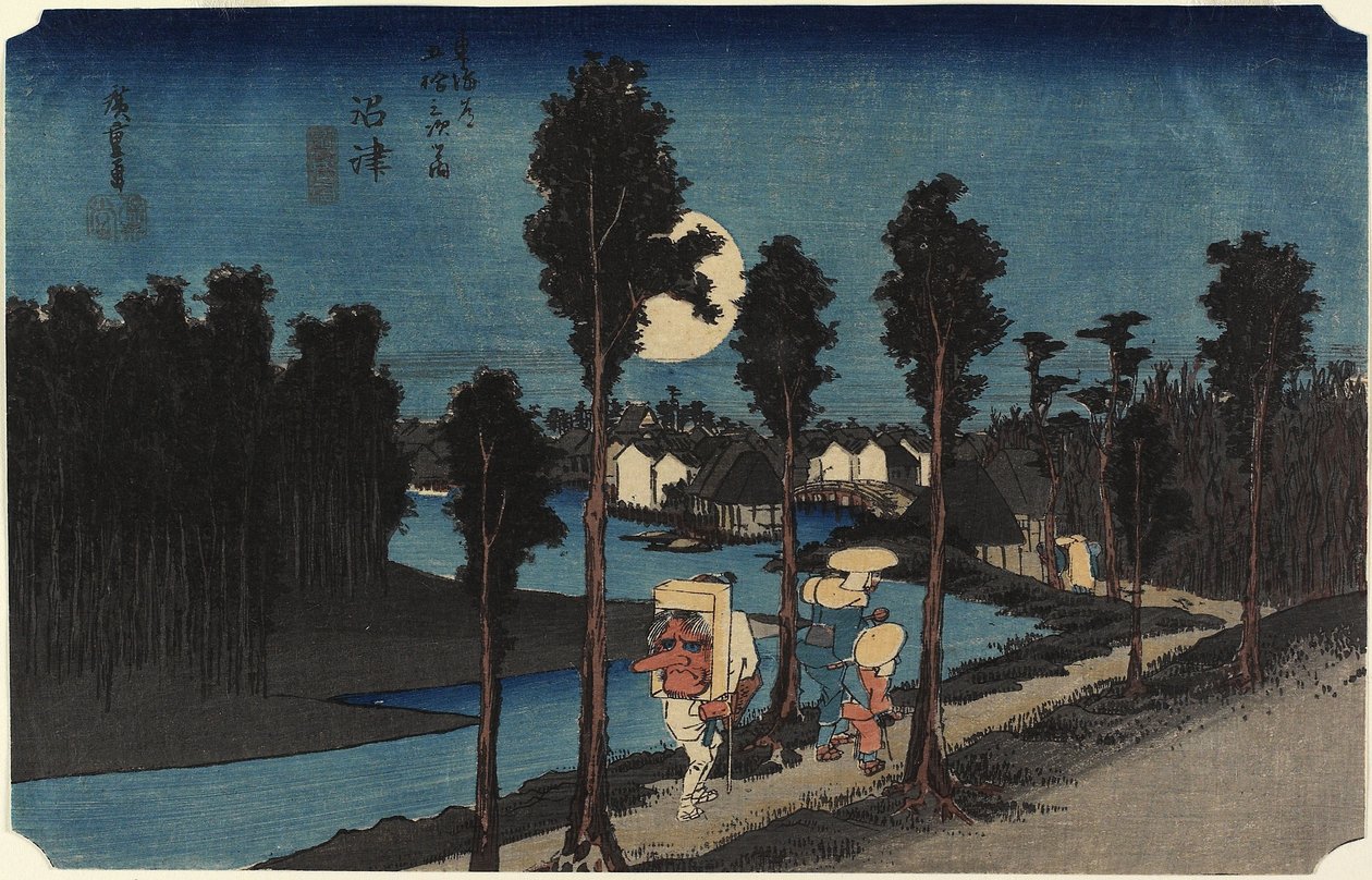 Winter Scene, Mamamatsu by Utagawa Hiroshige