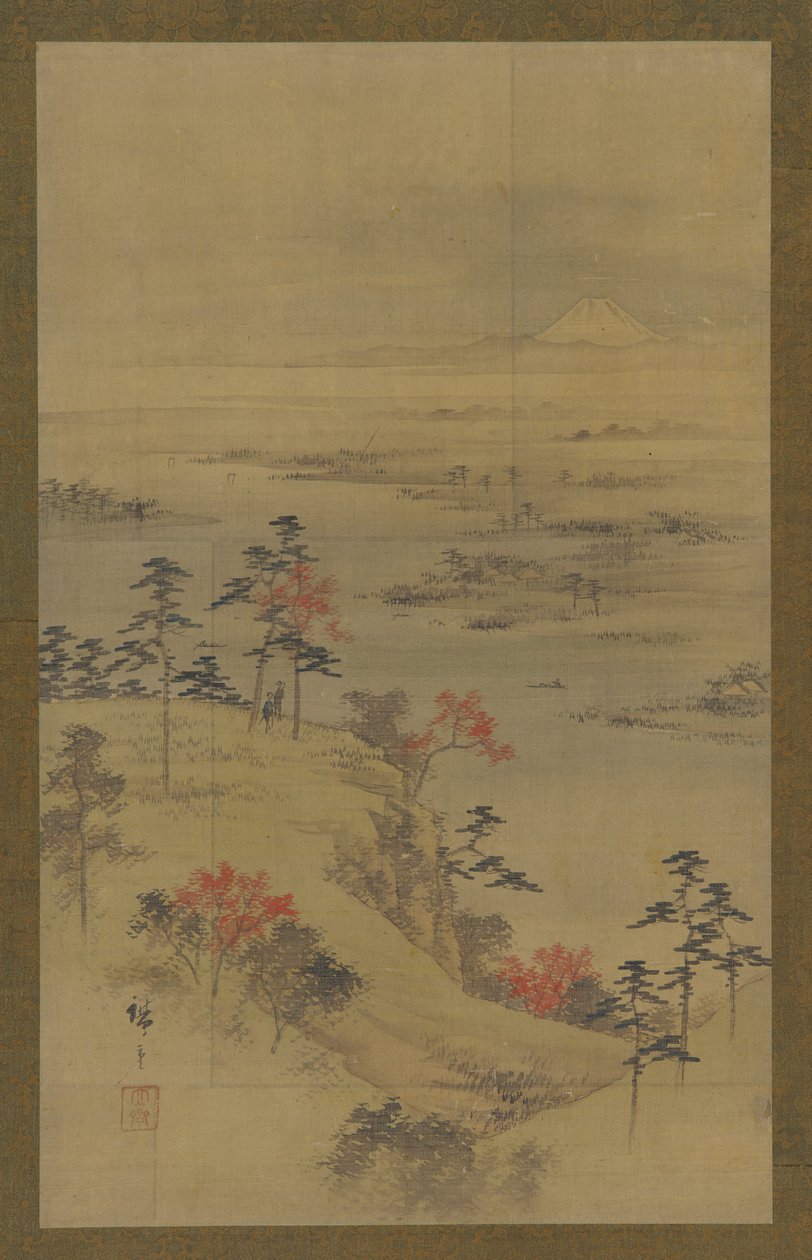 Autumn landscape, mid 19th century by Utagawa Hiroshige II