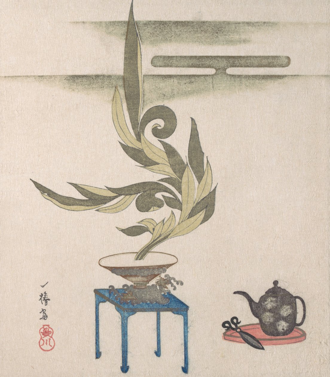 Flower Arrangement by Utagawa Itchinsai