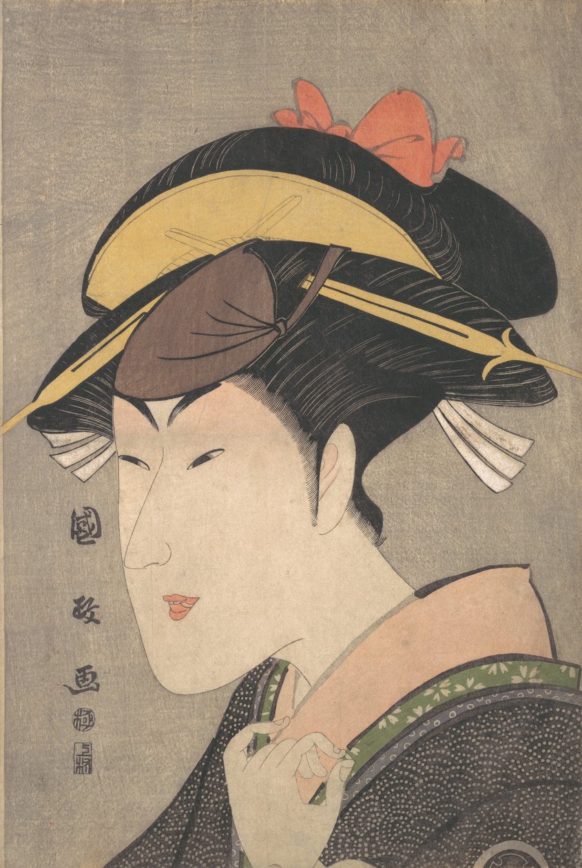 The Actor Matsumoto Yonesaburo in a Woman
