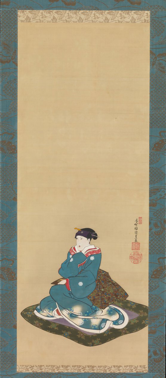 Memorial Portrait of Iwai Hanshiro VI, 1836 by Utagawa Kunisada