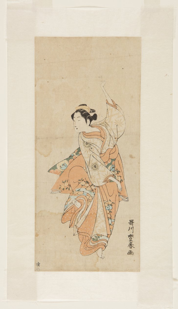 Geisha Dancing by Utagawa Toyoharu