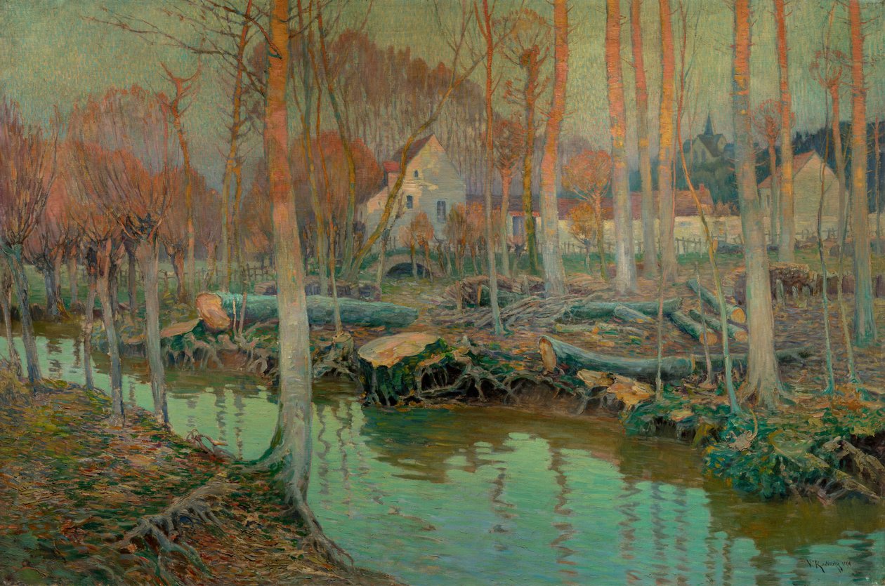 The Old Mill in Giverny by Vaclav Radimsky