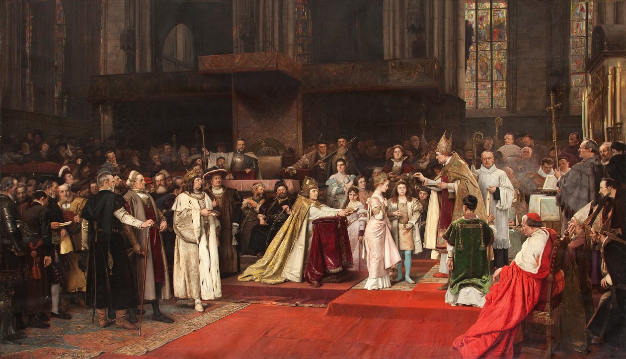 You, Happy Austria, Marry by Vaclav Brozik