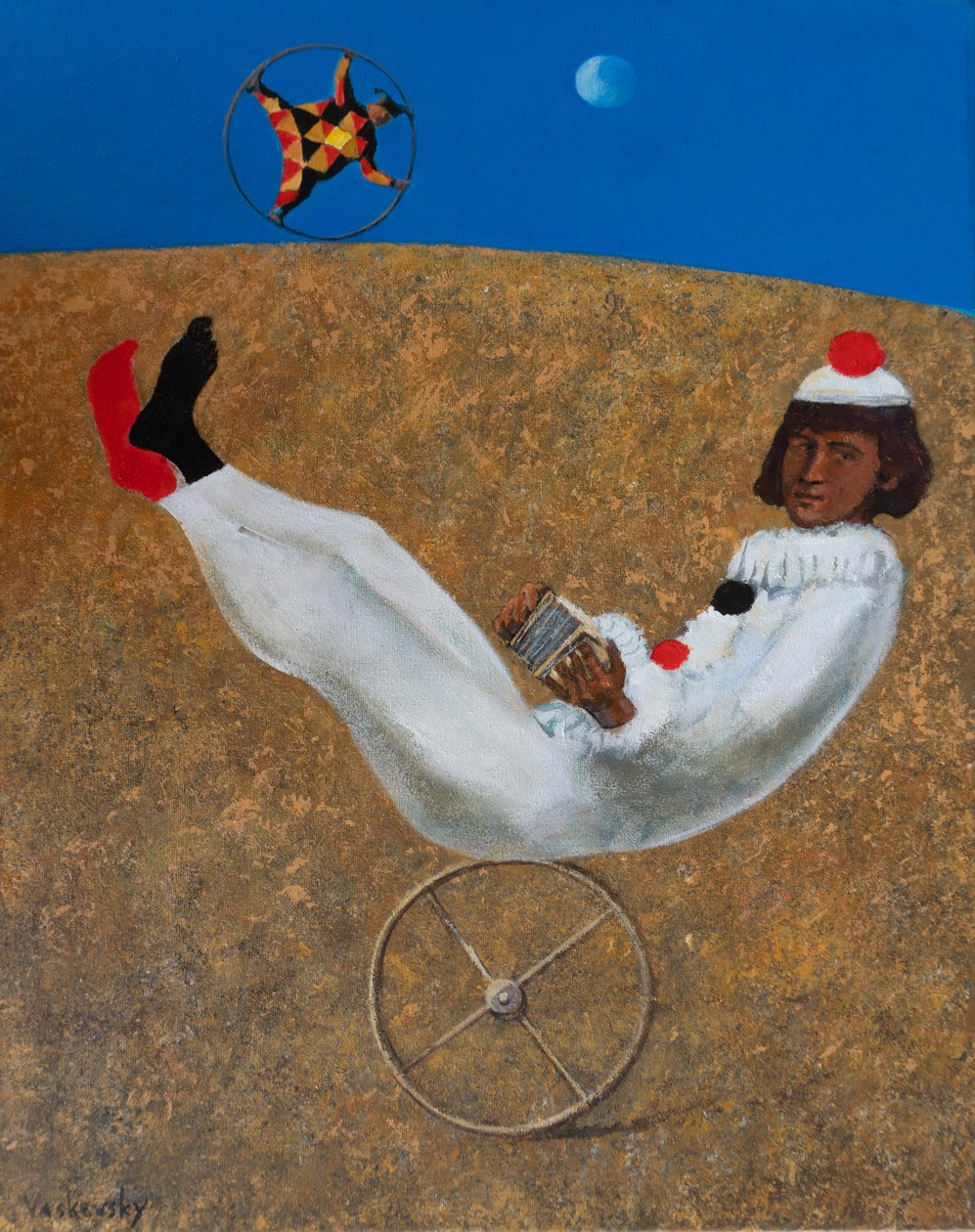 Two Acrobats, 2022 by Vadym Vaskovsky