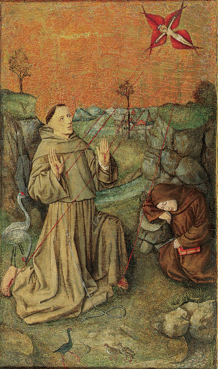Saint Francis Receiving the Stigmata by Valencian School